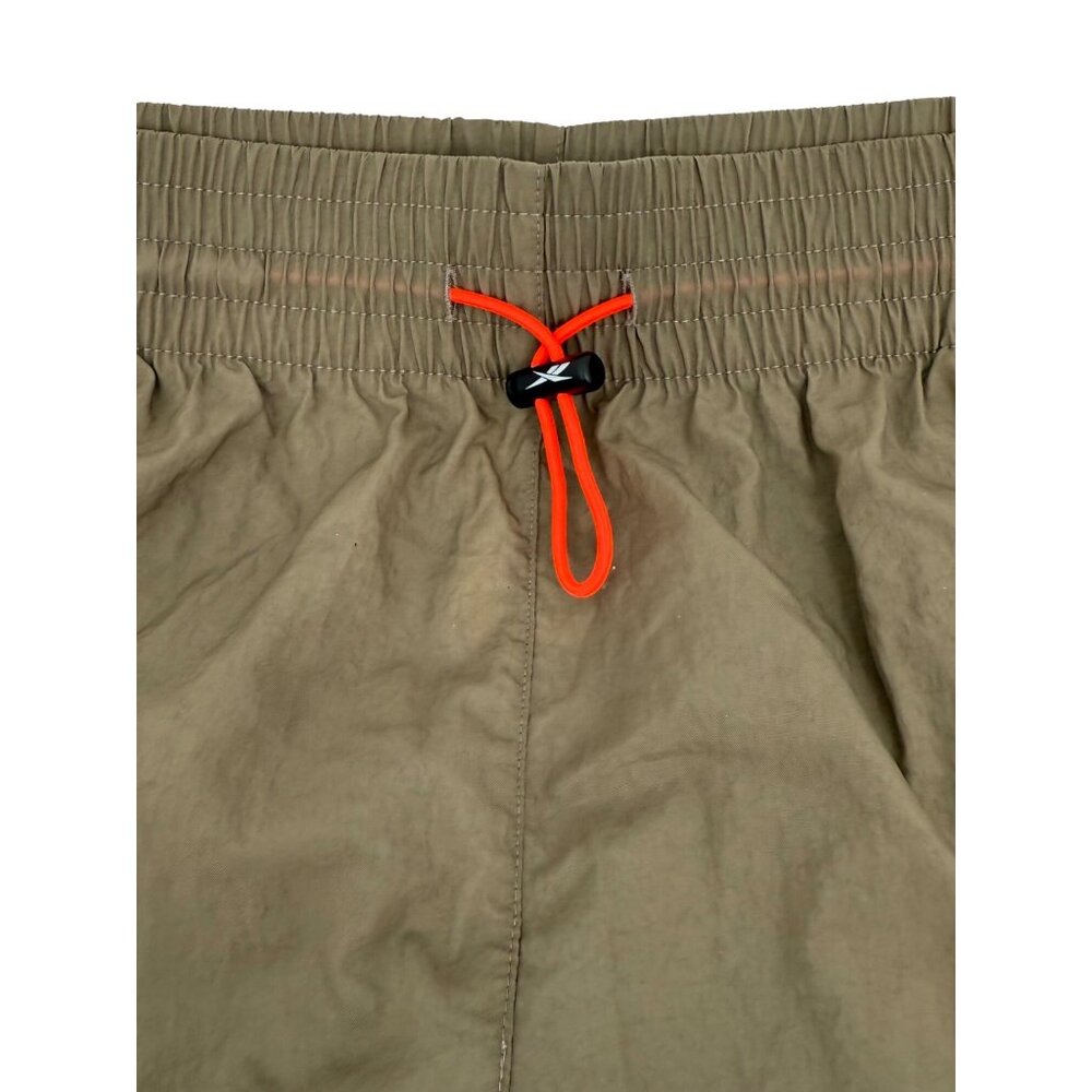 NWT Reebok Trek Grey Athleisure Training Pants Joggers w/Side Pocket & Logo S - Picture 16 of 16